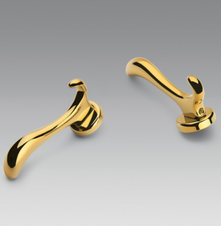 Крючок COLOMBO DESIGN GOLF AR17.GOLD двойной цвет золото