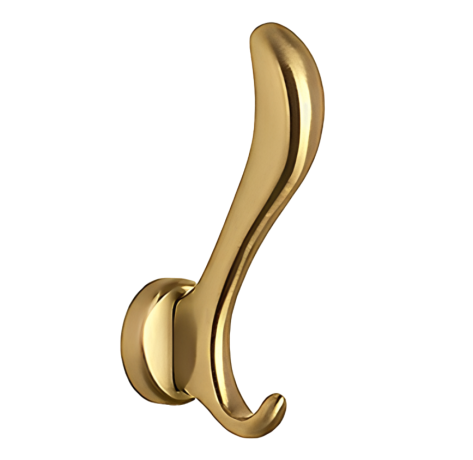 Крючок COLOMBO DESIGN GOLF AR17.GOLD двойной цвет золото