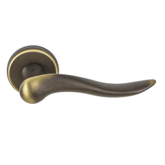 Дверная ручка Colombo Design HEIDI CD31R бронза в комплекте с накладками под ключ для межкомнатных дверей