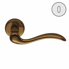 Дверная ручка Colombo Design HEIDI CD31R бронза в комплекте с накладками под ключ для межкомнатных дверей