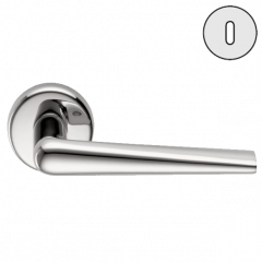 Дверная ручка Colombo Design ROBOTRE CD91R хром в комплекте с накладками под ключ для межкомнатных дверей