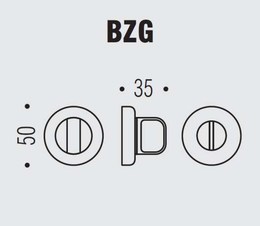 Фиксатор сантехнический Colombo Design Rosetta CD69 BZGG бронза