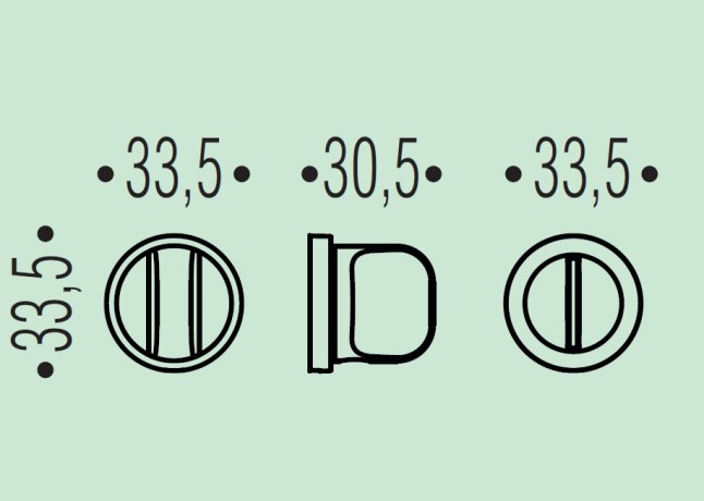 Фиксатор сантехнический Colombo Design Rosetta ZE19 BZG/0 золото матовое