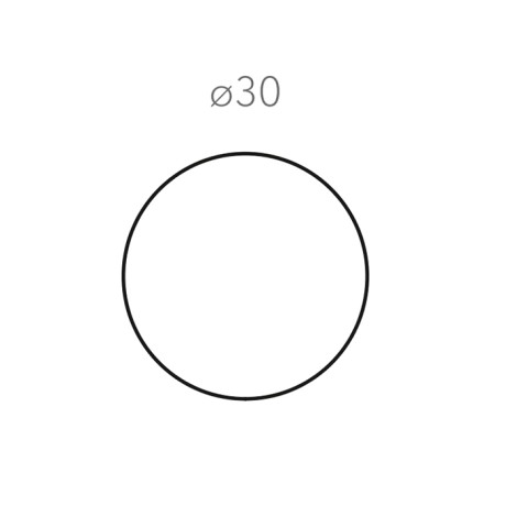 Плейсмат COLOMBO DESIGN ADJ 005.01/03 настольный двухсторонний цвет черный/серый