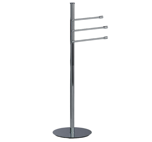 Стойка COLOMBO DESIGN ISOLE B9415N напольная с 3 полотенцедержателями цвет хром