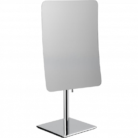 Косметическое зеркало COLOMBO DESIGN SPECCHI INGRANDITORI B9753 настольное увеличение 3 раза регулируемое по высоте цвет хром