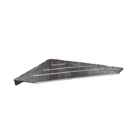 Душевая полка COLOMBO DESIGN ANGOLARI B9655 угловая цвет хром