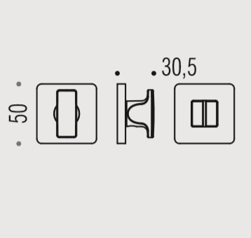 Фиксатор сантехнический Colombo Design Rosetta BT19 BZGG золото