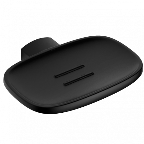 Мыльница COLOMBO DESIGN TRENTA B3001.NM настенная цвет черный матовый