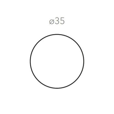 Плейсмат COLOMBO DESIGN ADJ 004.01/03 настольный двухсторонний цвет черный/серый