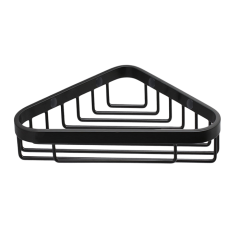 Полочка корзинка COLOMBO DESIGN BASIC B2732.NM угловая цвет черный матовый