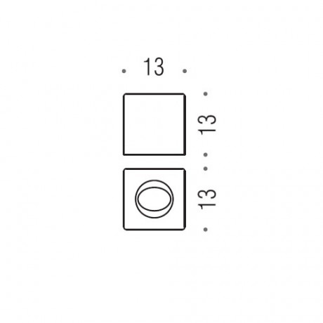 Диспенсер для салфеток COLOMBO DESIGN CONTRACT B9996 настольный квадратный цвет хром