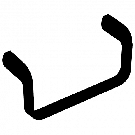 Полотенцедержатель COLOMBO DESIGN TRENTA B3031.NM кольцо цвет черный матовый