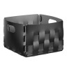 Корзинка COLOMBO DESIGN ADJ 1044.01/03 настольная напольная цвет черный/серый