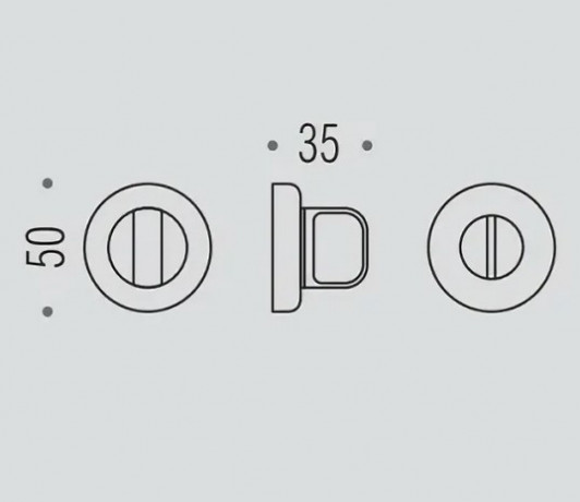 Фиксатор сантехнический Colombo Design Rosetta CD49 BZGG золото