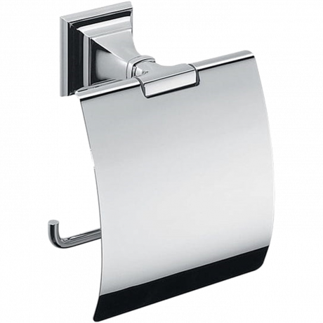 Держатель туалетной бумаги COLOMBO DESIGN PORTOFINO B3291 с крышкой цвет хром