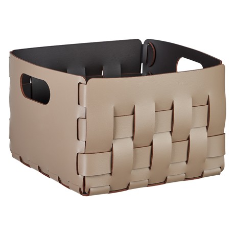 Корзинка COLOMBO DESIGN ADJ 1044.04/06 настольная напольная цвет капучино/шоколад