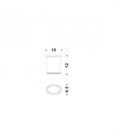 Стакан COLOMBO DESIGN LAND B2841 настольный цвет хром