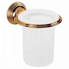 Стакан COLOMBO DESIGN HERMITAGE B3302.OA настенный цвет античная латунь