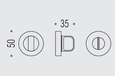 Фиксатор сантехнический Colombo Design Rosetta CD49 BZGG никель матовый