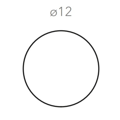 Костер COLOMBO DESIGN ADJ 009.10/16 настольный двухсторонний цвет белый/панна котта