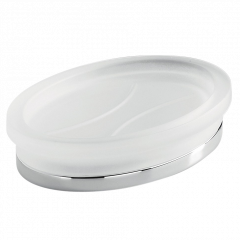 Мыльница COLOMBO DESIGN LAND B2842 настольная цвет хром