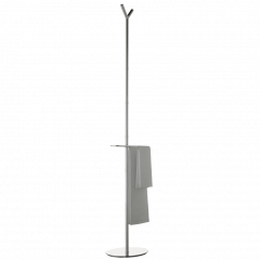 Стойка COLOMBO DESIGN PLANETS B9804 с полотенцедержателем и крючком двойным цвет хром