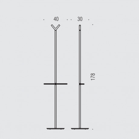 Стойка COLOMBO DESIGN PLANETS B9804 с полотенцедержателем и крючком двойным цвет хром