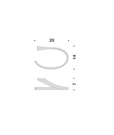 Полотенцедержатель COLOMBO DESIGN LAND B2831 кольцо цвет хром