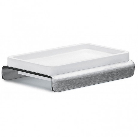 Мыльница COLOMBO DESIGN OVER B7040 настольная цвет нержавеющая сталь