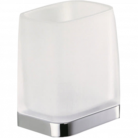 Стакан COLOMBO DESIGN TIME W4202 настенный цвет хром