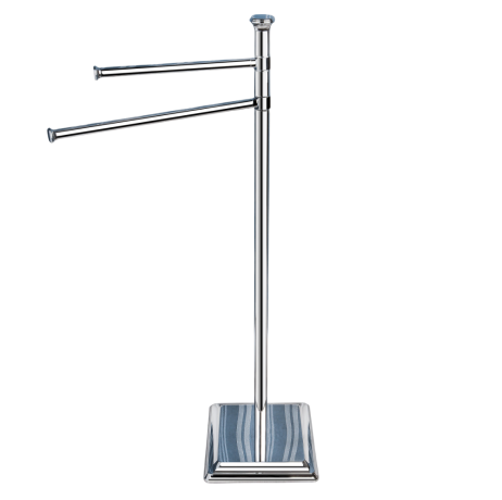Стойка COLOMBO DESIGN PORTOFINO B3238 с полотенцедержателем цвет хром