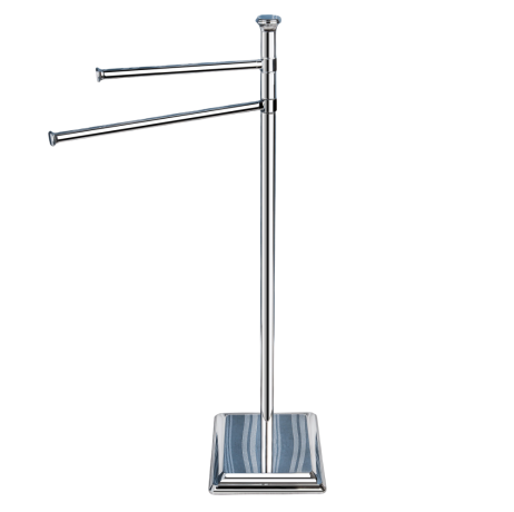 Стойка COLOMBO DESIGN PORTOFINO B3238 с полотенцедержателем цвет хром