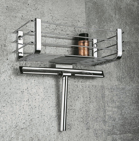 Держатель для скребка COLOMBO DESIGN MENSOLA B9644 цвет нержавеющая сталь