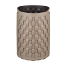 Корзина для белья COLOMBO DESIGN ADJ 1057.04/06 напольная цвет капучино/шоколад