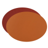 Плейсмат COLOMBO DESIGN ADJ 001.09/30 настольный двухсторонний цвет коньяк/бордо