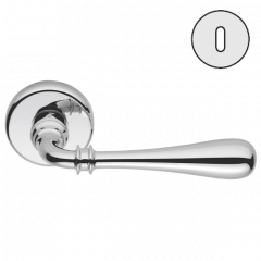 Дверная ручка Colombo Design IDA ID31R хром в комплекте с накладками под ключ для межкомнатных дверей