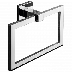 Полотенцедержатель COLOMBO DESIGN BASICQ B3731 кольцо цвет хром