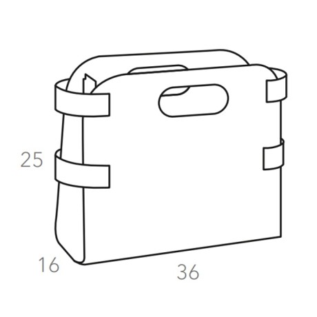Журнальница COLOMBO DESIGN ADJ 9868.09/30 настольная напольная цвет коньяк/бордо