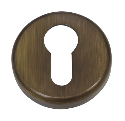 Накладка под цилиндр Colombo Design Rosetta CD63 GB античная латунь