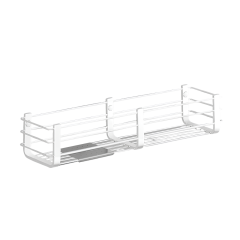 Полочка корзинка COLOMBO DESIGN ANGOLARI B9633.BM одинарная цвет белый матовый