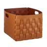 Корзинка COLOMBO DESIGN ADJ 1048.09/30 настольная напольная цвет коньяк/бордо