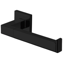 Держатель туалетной бумаги COLOMBO DESIGN BASICQ B3708DX.NM без крышки Правый цвет черный матовый