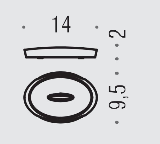 Мыльница COLOMBO DESIGN PLUS W4940.HPS1 настольная цвет нержавеющая сталь