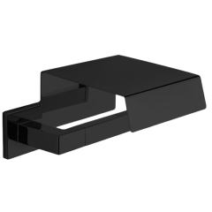 Держатель туалетной бумаги COLOMBO DESIGN BASICQ B3791.NM с крышкой цвет черный матовый