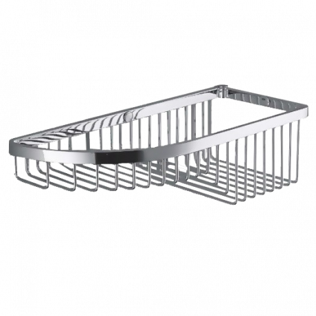 Полочка корзинка COLOMBO DESIGN ANGOLARI B9608 одинарная цвет хром