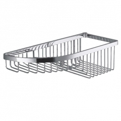 Полочка корзинка COLOMBO DESIGN ANGOLARI B9608 одинарная цвет хром