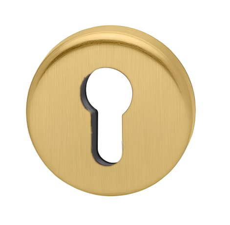 Накладка под цилиндр Colombo Design Rosetta CD63 GB золото матовое