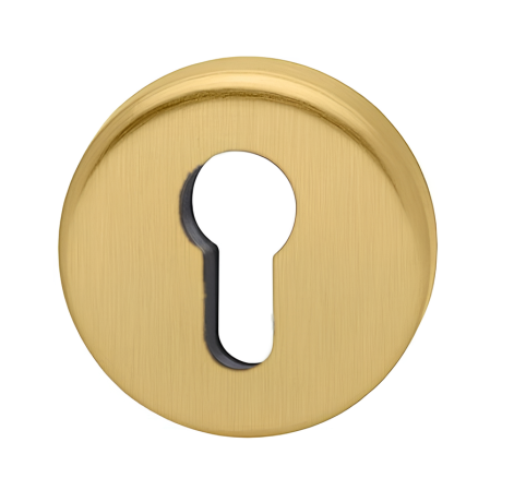 Накладка под цилиндр Colombo Design Rosetta CD63 GB золото матовое