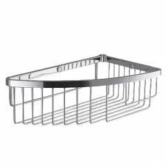 Полочка корзинка COLOMBO DESIGN ANGOLARI B9610 угловая одинарная цвет хром